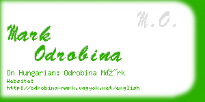 mark odrobina business card